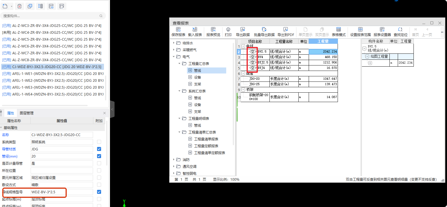 线型