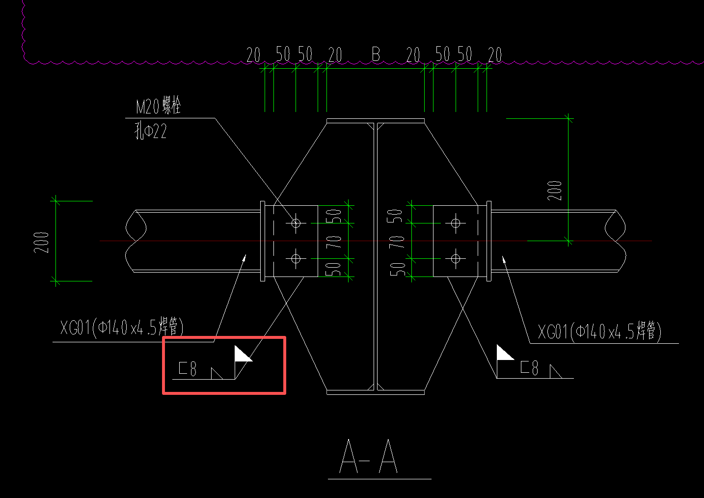 答疑：钢结构图中这个8代表什么意思