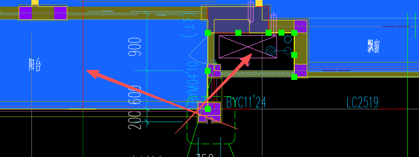 答疑：想问一下这个空调位置的面积计入建筑面积吗，还有阳台