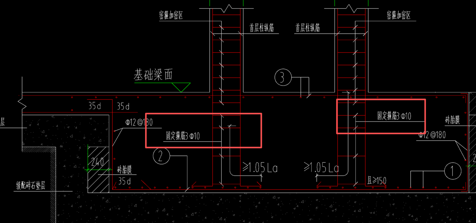 固定箍筋