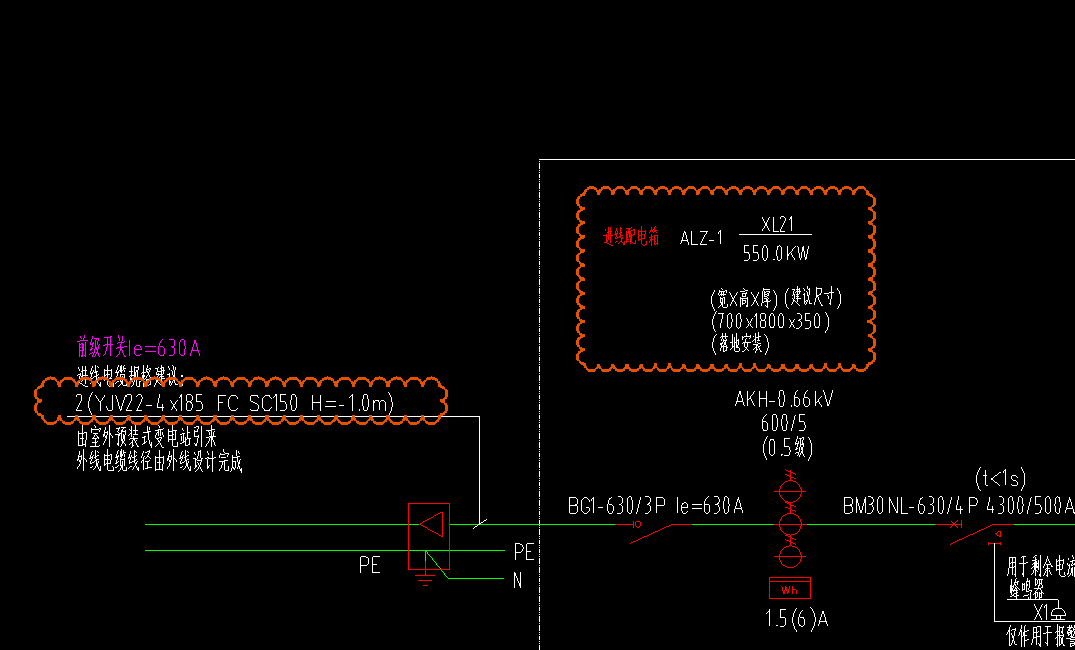 答疑：YJV22-0.6/1kV-4×185 FC 2SC150是什么意思？