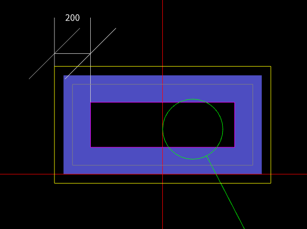 答疑：他这个尺寸对不上 然后边界以哪条线为准呢？