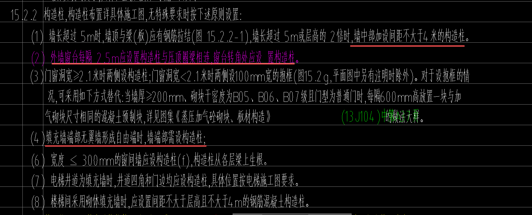 框柱