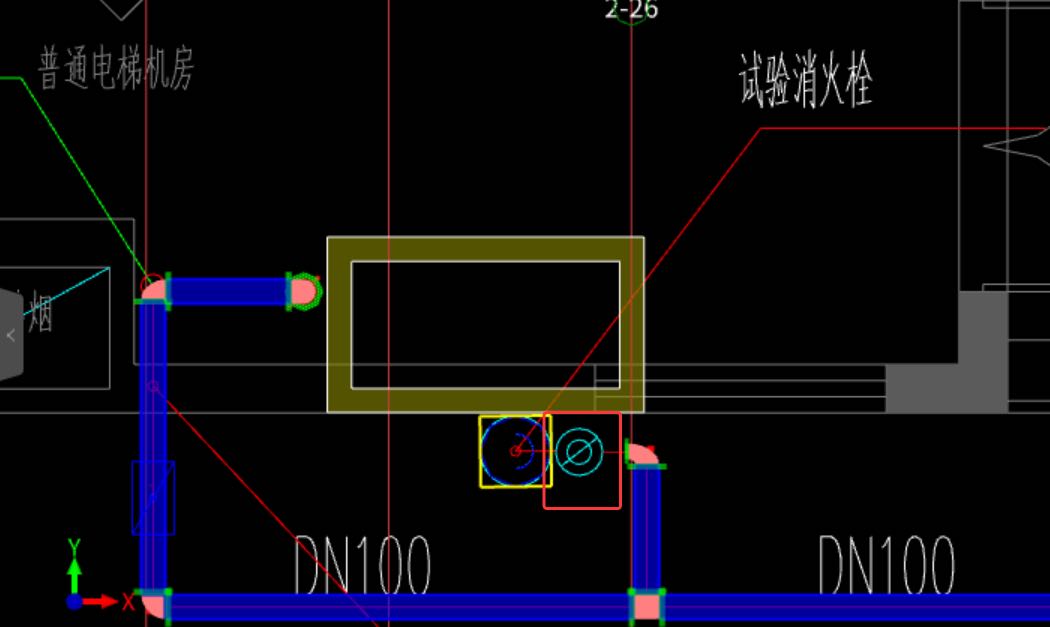 答疑：想问一下，消火栓系统中这个图例是什么