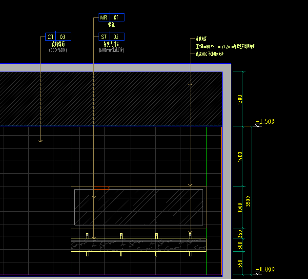 答疑：请问像这种玻璃是算见光面还是包在里面的也计算面积？