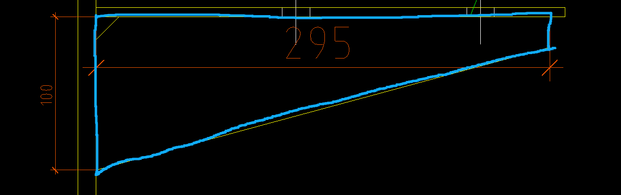 答疑：请问这块不规则钢板的钢结构面积按整块计算还是说要按面积的一半计算？