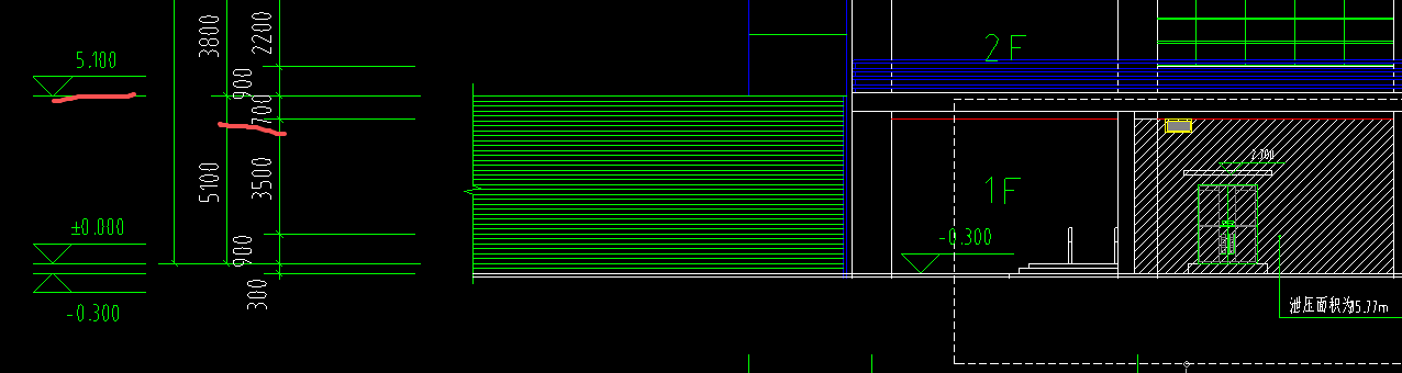 答疑：这个立面图，层高是减板厚还是减700？没有结构图，所以只能看立面图