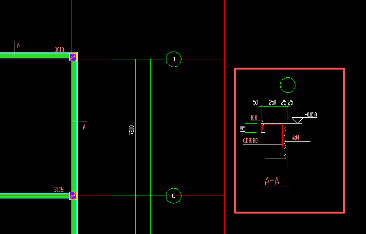答疑：梁平法图中 该截面怎么处理？要建模修改吗