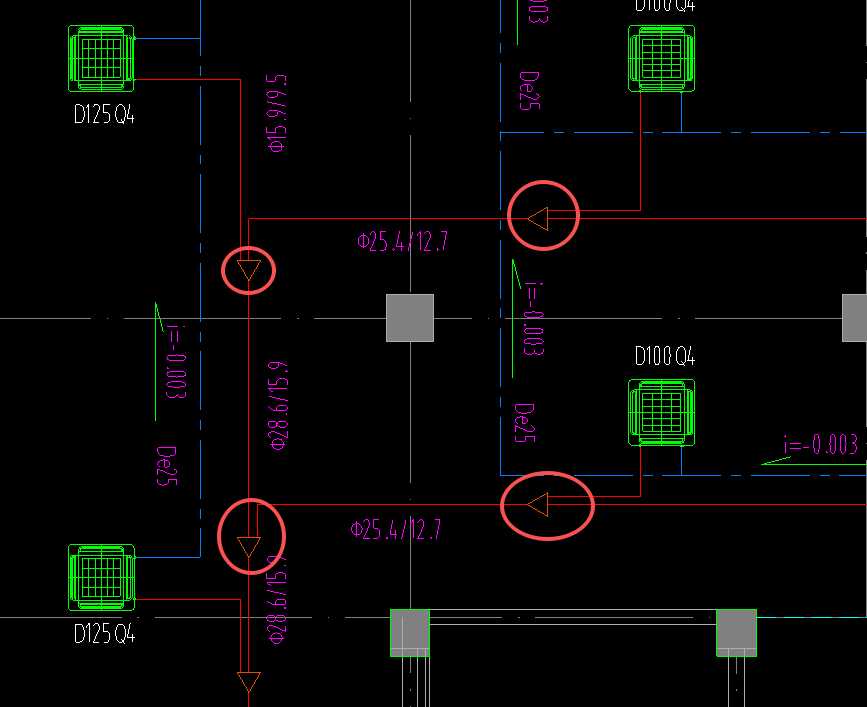答疑：问题一、冷媒管分歧器没处是按照两个计算吗，不用区分规格？管件怎么计算数量？