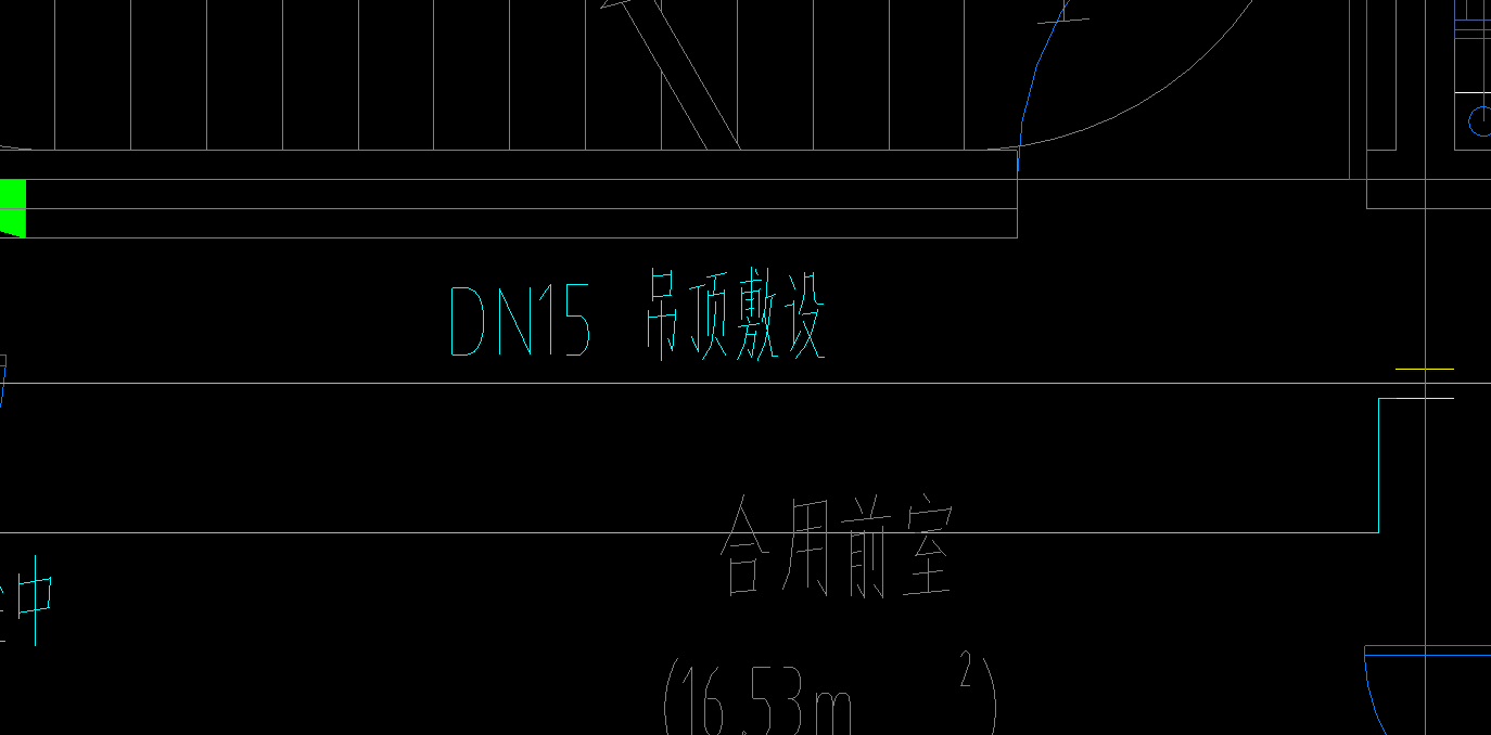 答疑：这里吊顶敷设的标高应该为多少