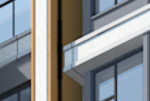 答疑：请问一下铝板装修中，像图中黄色铝板还需要扣除白色窗板所占的面积吗？