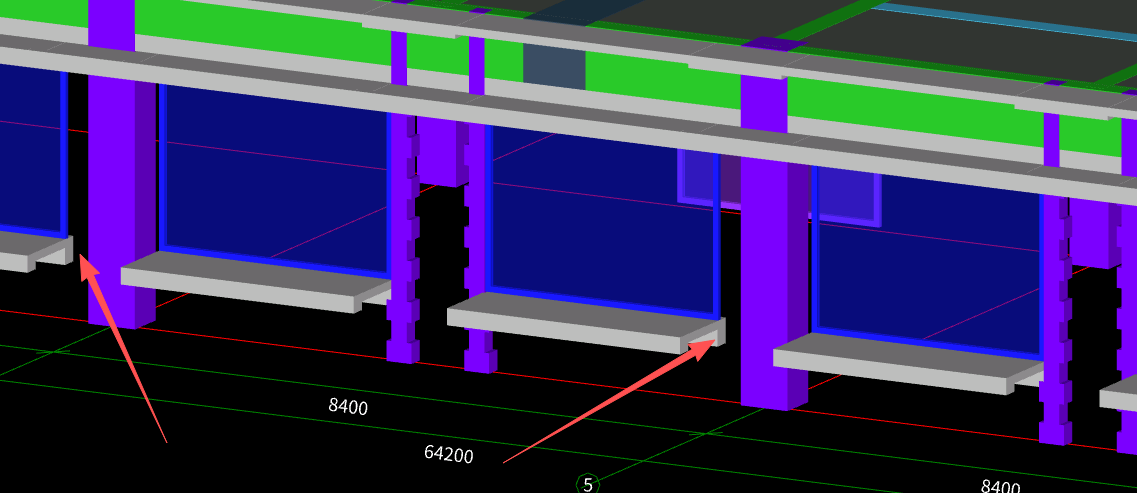 答疑：这种窗压顶有什么好方法绘制吗？还要锚去两边构造柱，钢筋怎么办