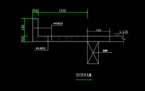 答疑：这个构建可以用挑檐定义么？还是得分成挑檐和栏板？