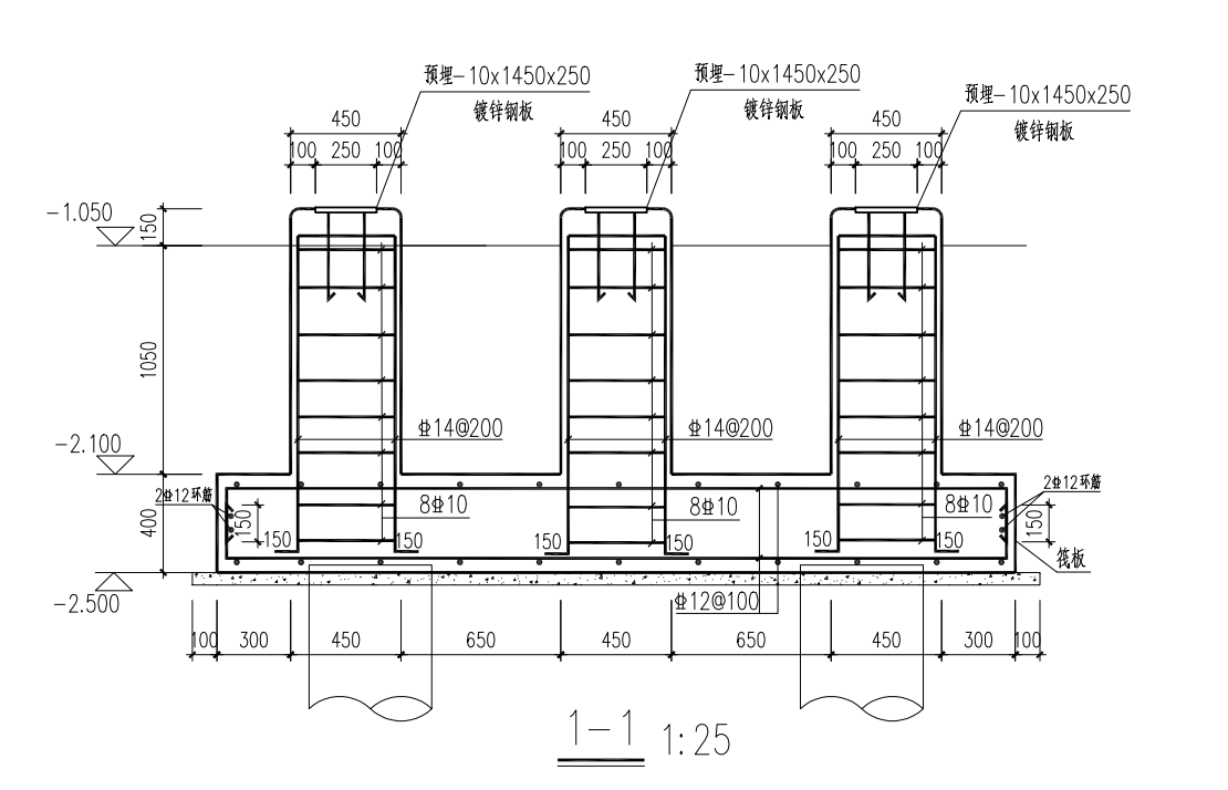 答疑：如图这种设备基础如何绘制，钢筋如何布置？