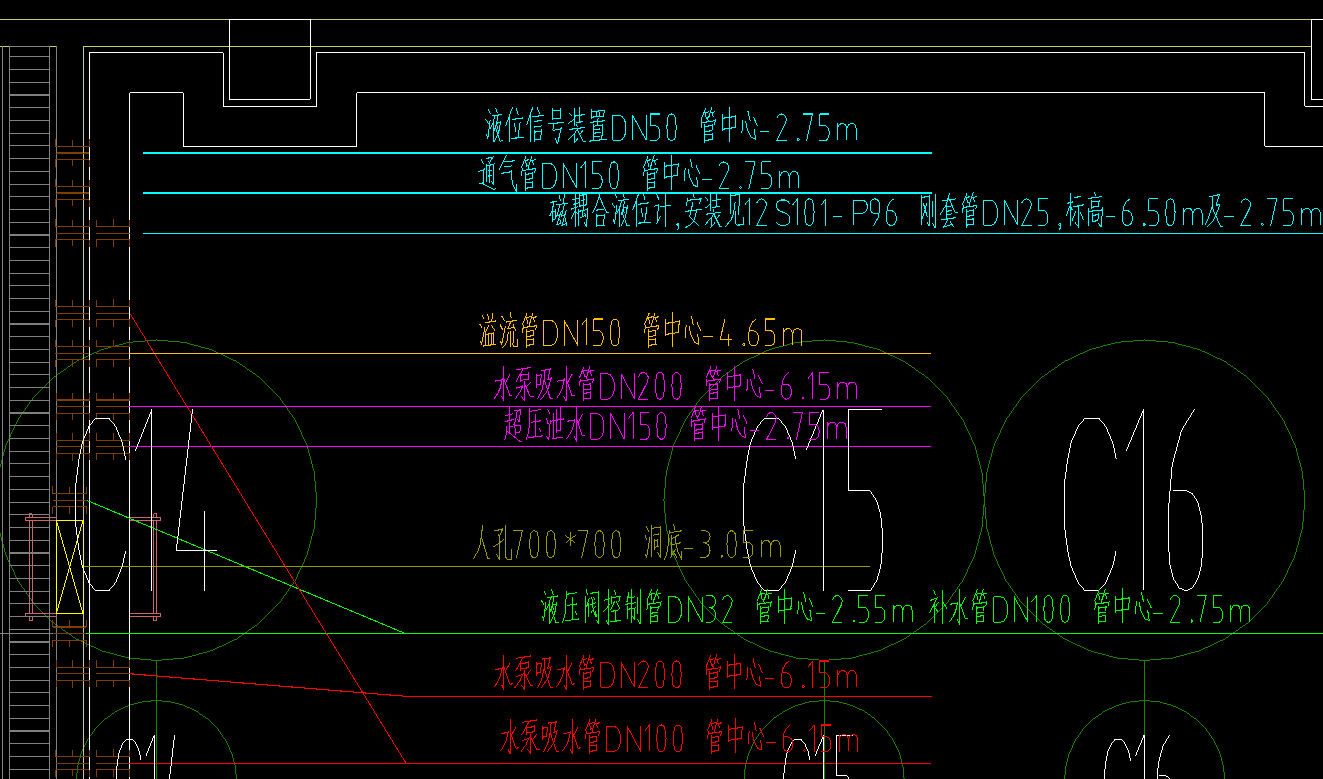 答疑：请教一下各位老师图中墙上是柔性套管吗，但为什么标注的每个名称都不一样，要怎么建模