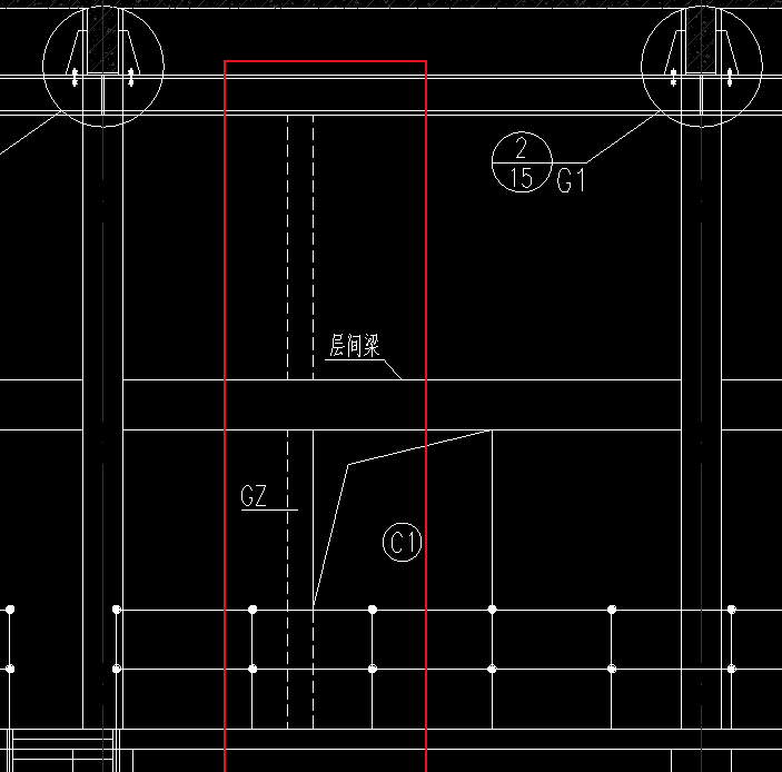 答疑：绘制这构造柱是连续的穿过梁还是断开绘制