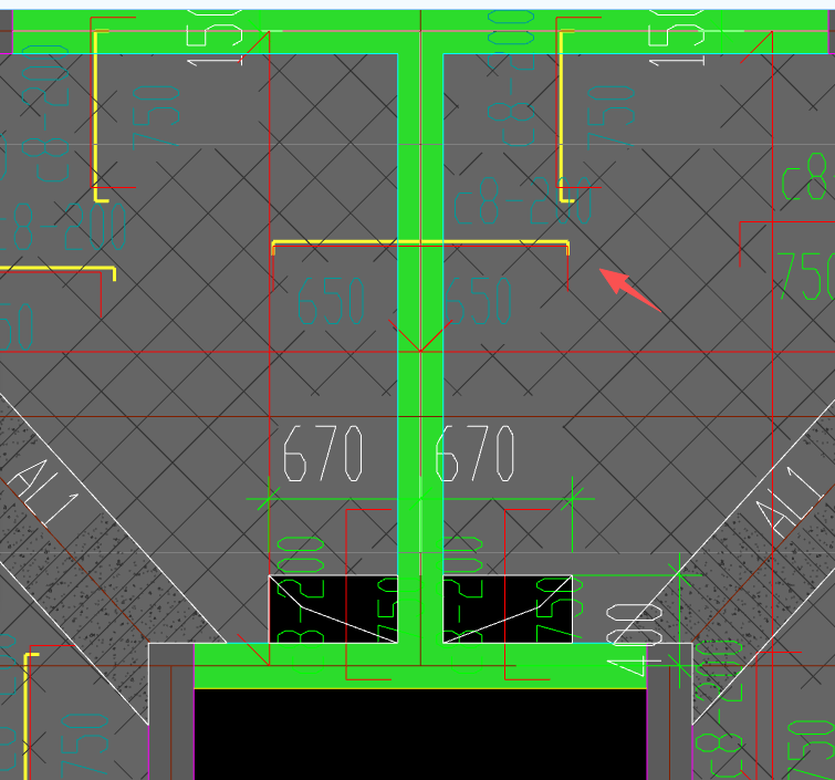 答疑：这个钢筋的受力范围包不包括这个板洞要不要到梁