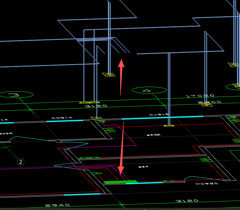 答疑：插座这个位置是不是要设置立管，伸入配电箱？