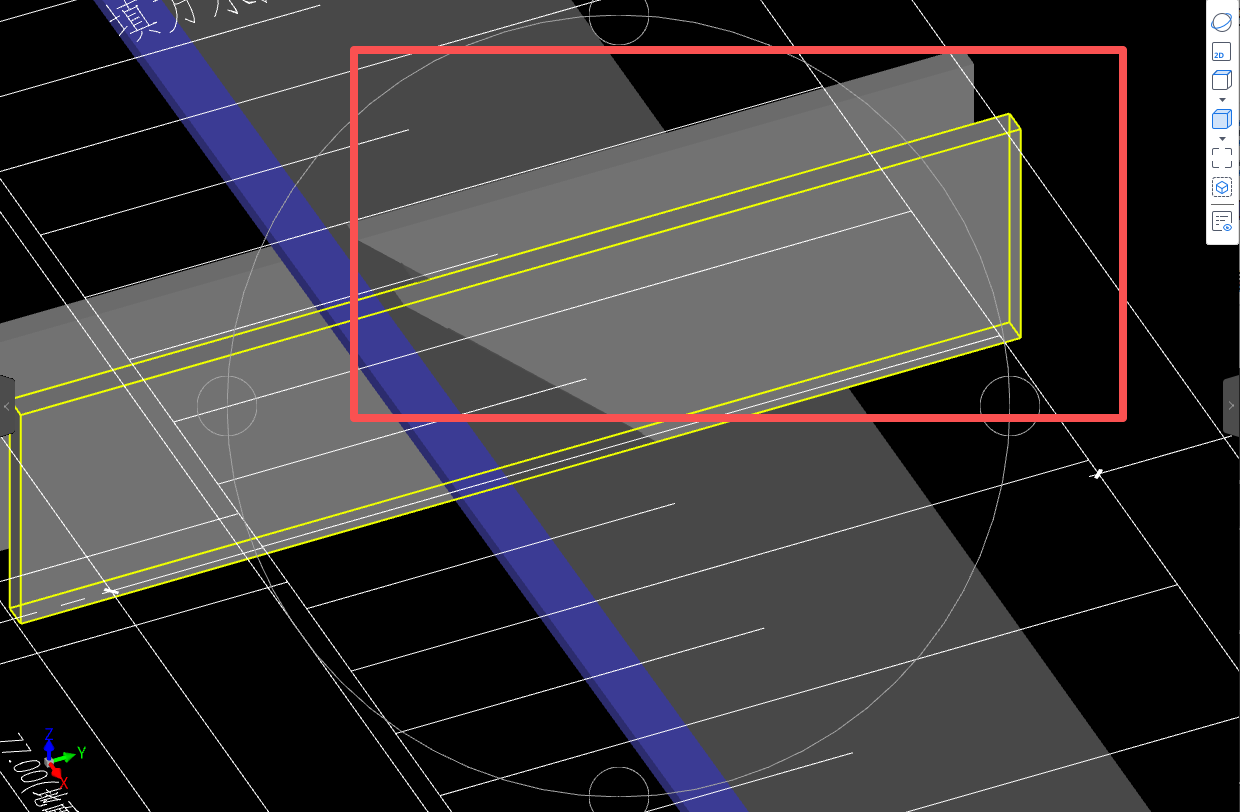 答疑：广联达中怎么把框内这部分与斜墙删掉吻合？
