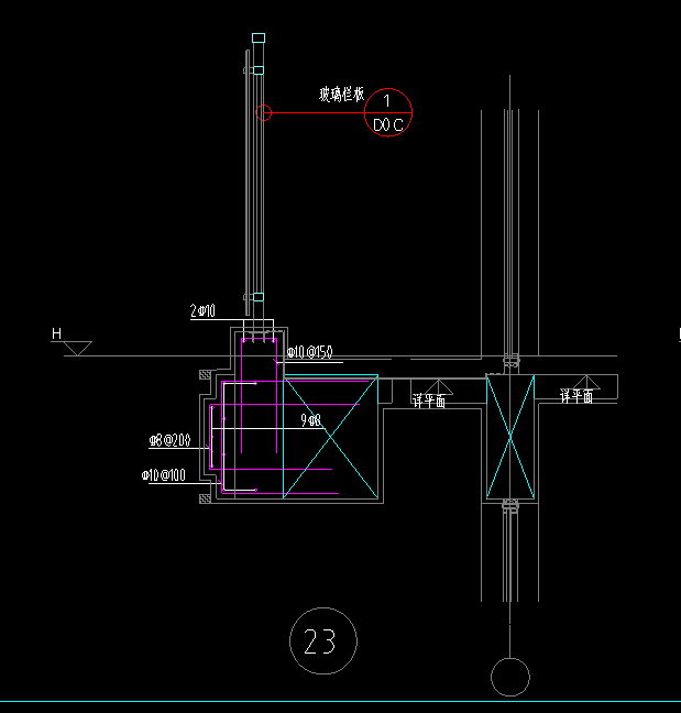 答疑：请问玻璃栏板下面这个部分怎么建模