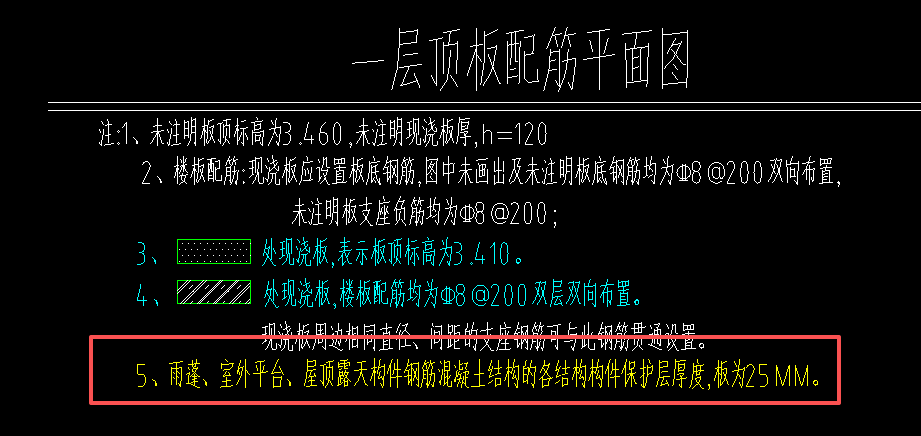 答疑：这种保护层怎么改？是全部都要改？还是就改某一个柱梁和板？
