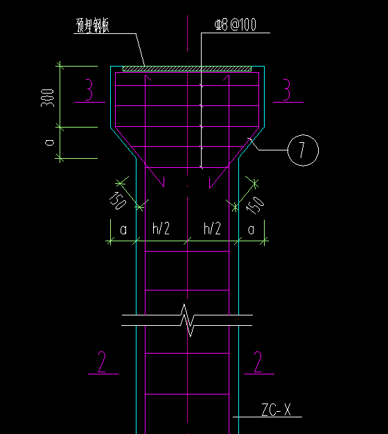 答疑：这种柱帽应该选择什么形式？