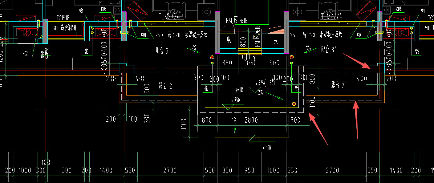 答疑：这三种颜色的线都是用墙布置吗