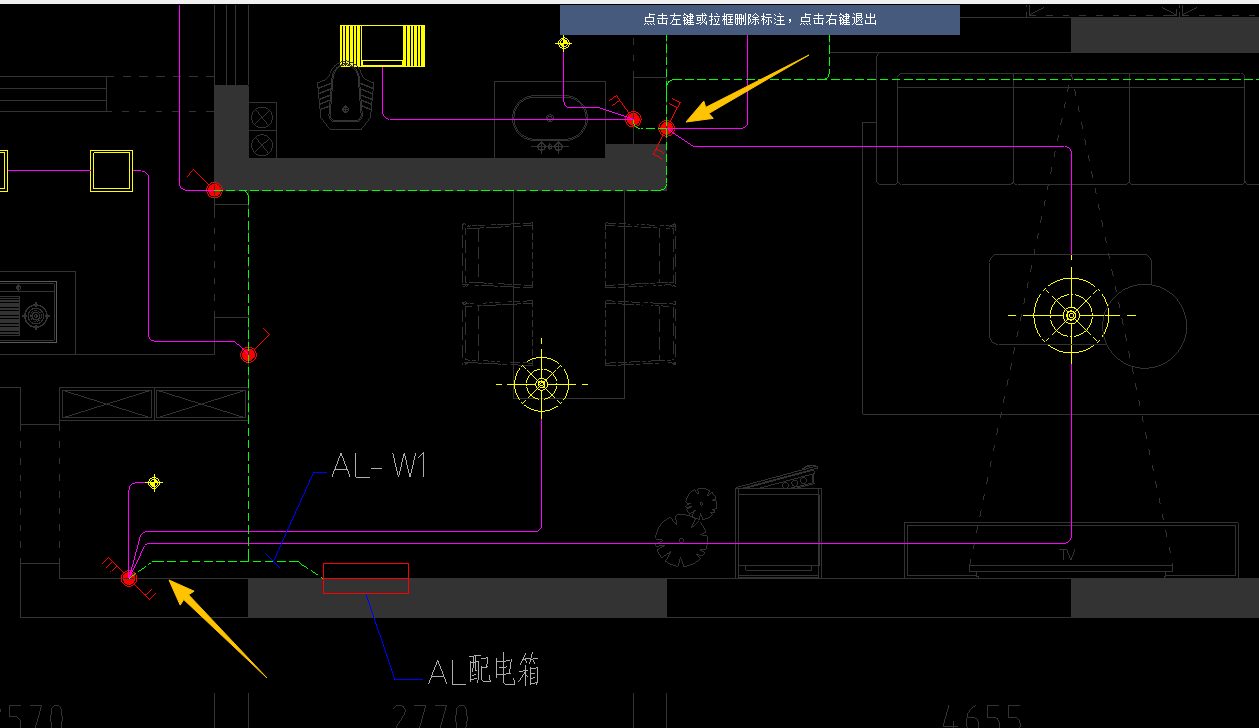 答疑：各位老师，能不能像下图图2这样，给我画一下，箭头所指的那个两个开关的与灯连线方式