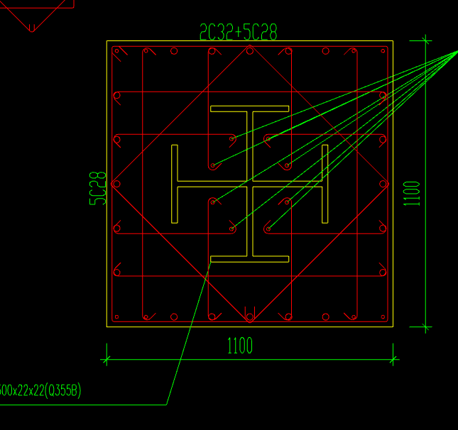 答疑：柱子中这种钢构怎么绘制