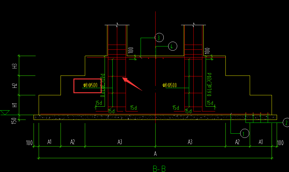 答疑：这种短柱插进基础的钢筋怎么设置，还是单独计算吗