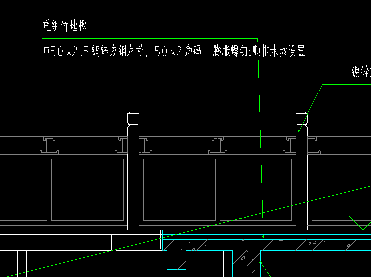 答疑：这种地板镀锌方钢龙骨套定额是按面积算的吗