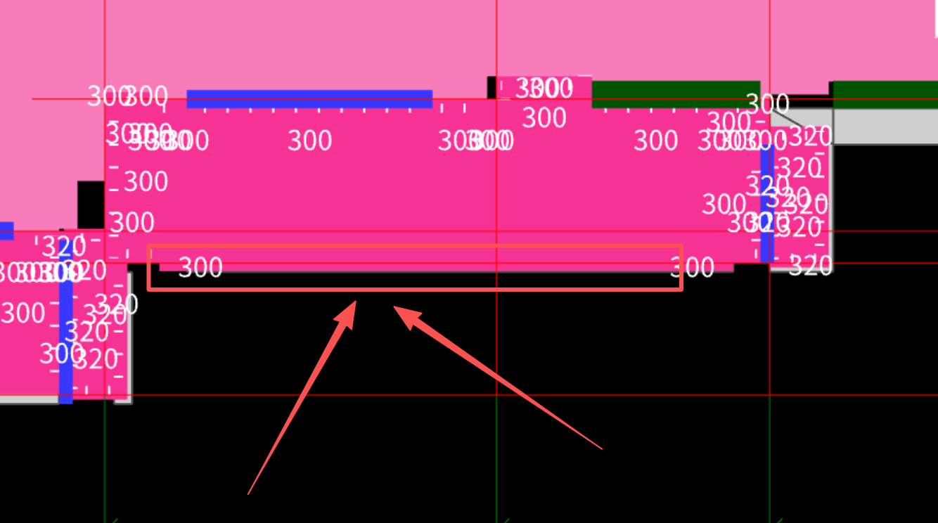 答疑：阳台地坪设置了上反，为什么最外边计算不到