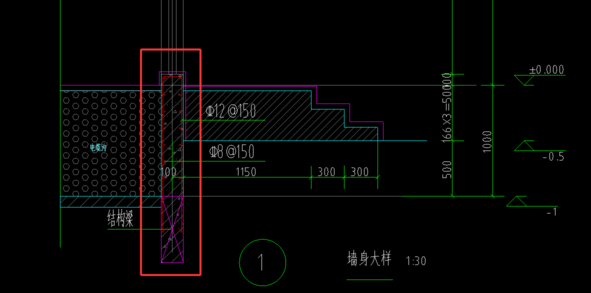 答疑：大样这一部分 是只布置在门下边 还是整个外墙边上