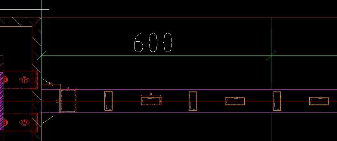 答疑：请问一下平面图是斜着的，我怎么按照大样图上的间距去布置钢柱？