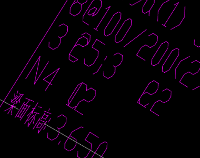答疑：图纸导入钢筋字符重合