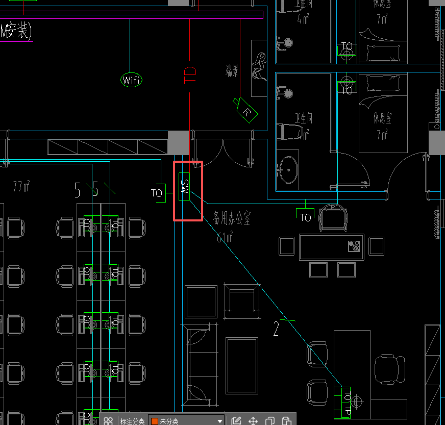 答疑：综合布线系统中，这个SW是什么意思，没有图例