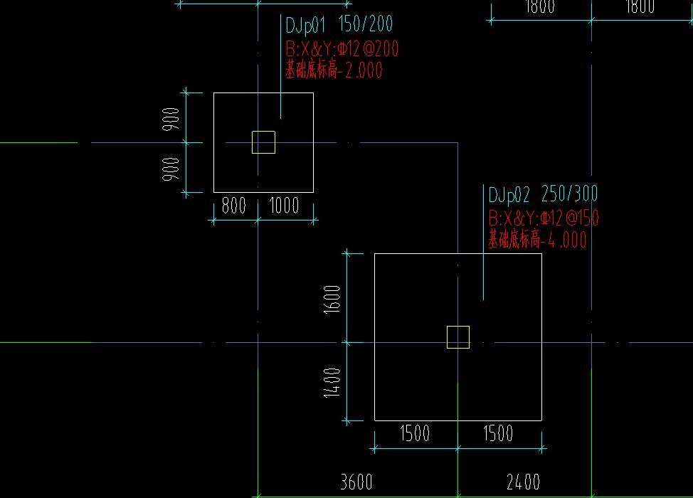 答疑：老师下图中只给了一个面的长和宽，但是却有两个高度，这种用那种独基画