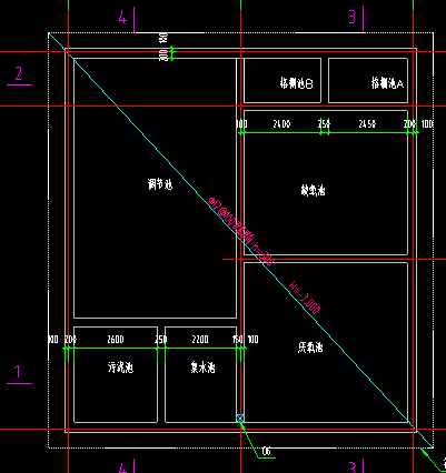 答疑：图中水池的池壁是外圈池壁要用止水螺杆，还是每个池壁都要用止水螺杆？