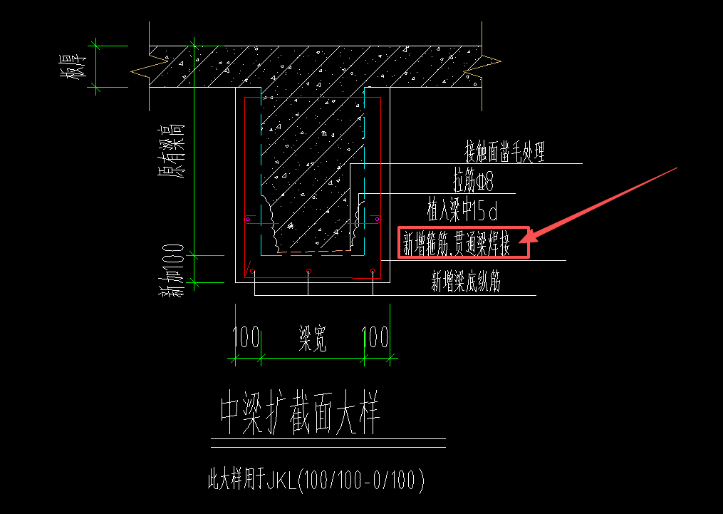 答疑：请问梁加固这个贯通梁焊接套什么定额？植筋吗？