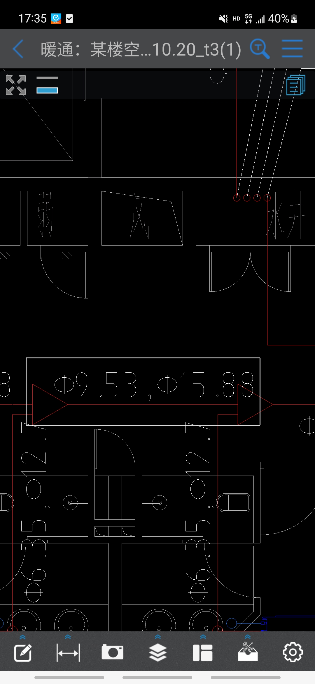 答疑：图片中的铜管为什么是两种尺寸，第二个标注是指的保温规格么？