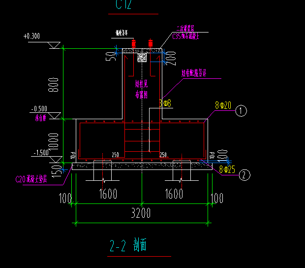 答疑：请问这种采用什么配筋形式