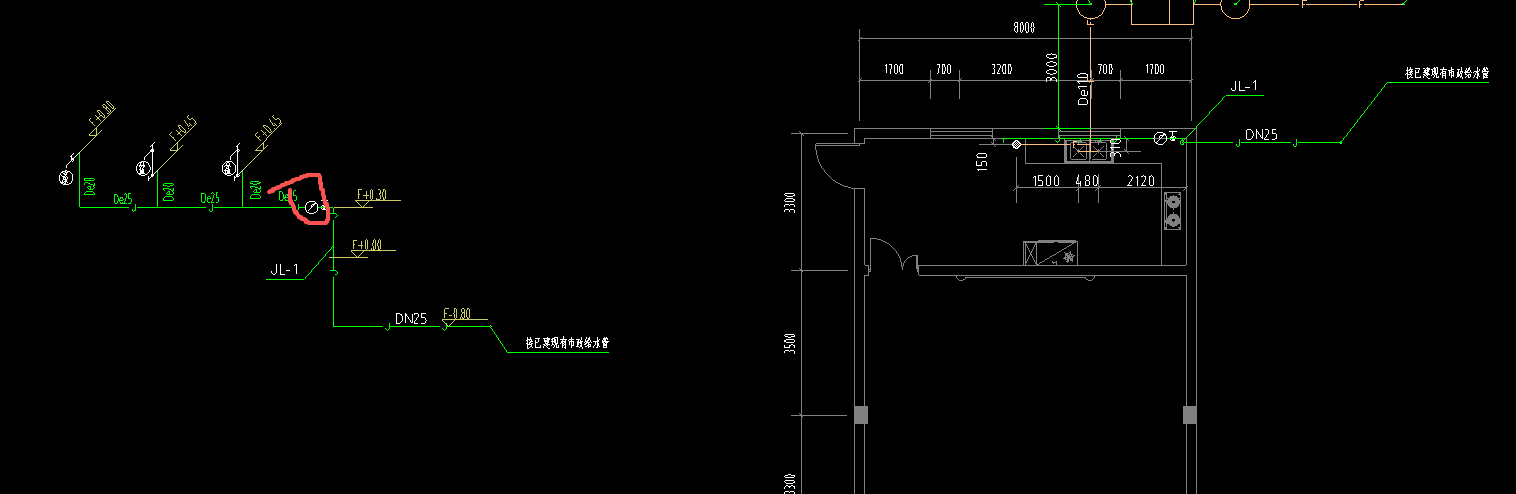 答疑：请问我从室内截止阀和水表后的给水管按照PPR材质的可以吗？还是用钢塑的