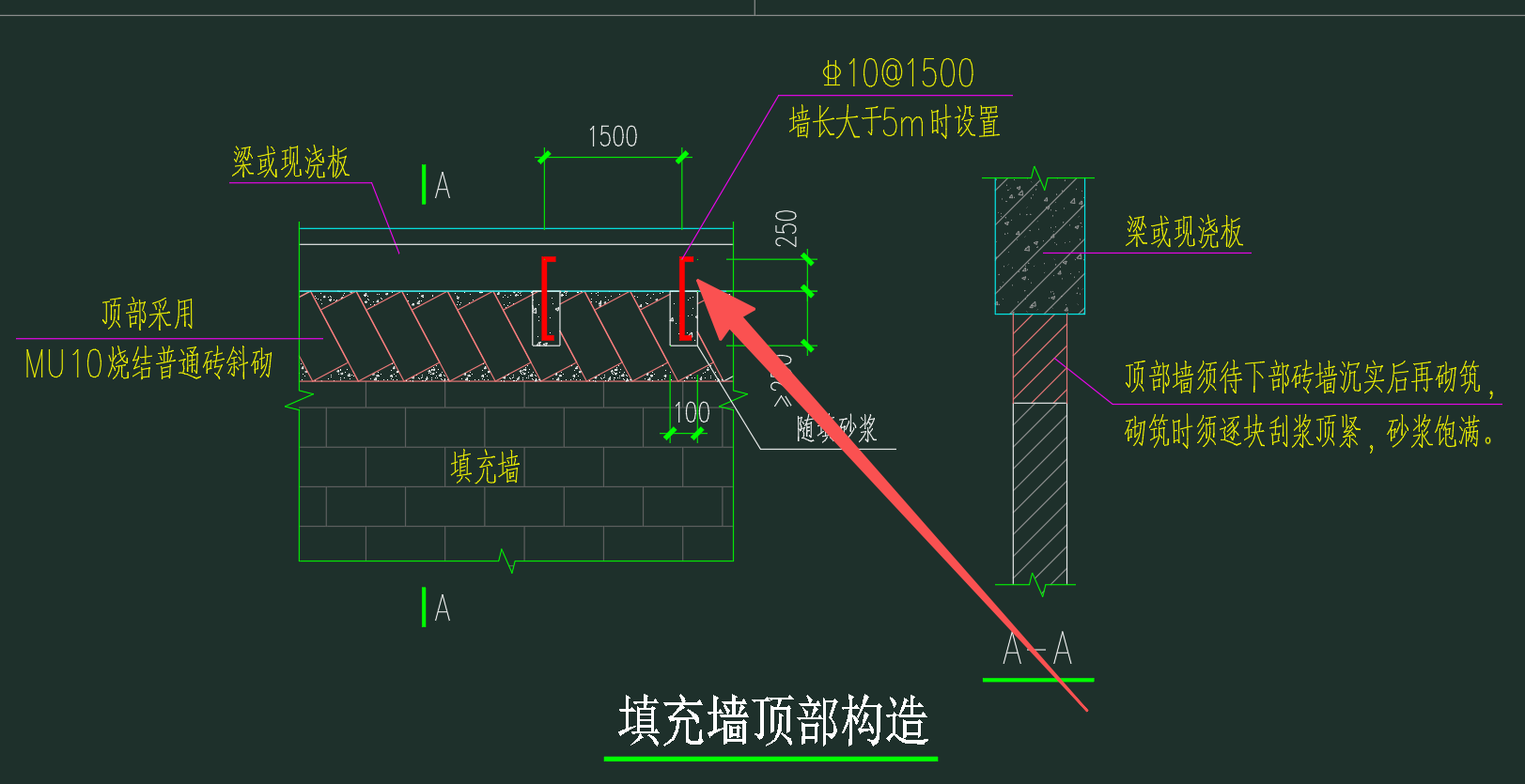 答疑：砌体墙顶部加强钢筋怎么设置