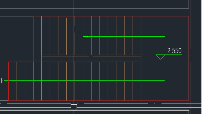 答疑：绿色框代表楼层连接梁，依据下面定额计算楼梯底面大白工程量按红框面积乘以系数对吗