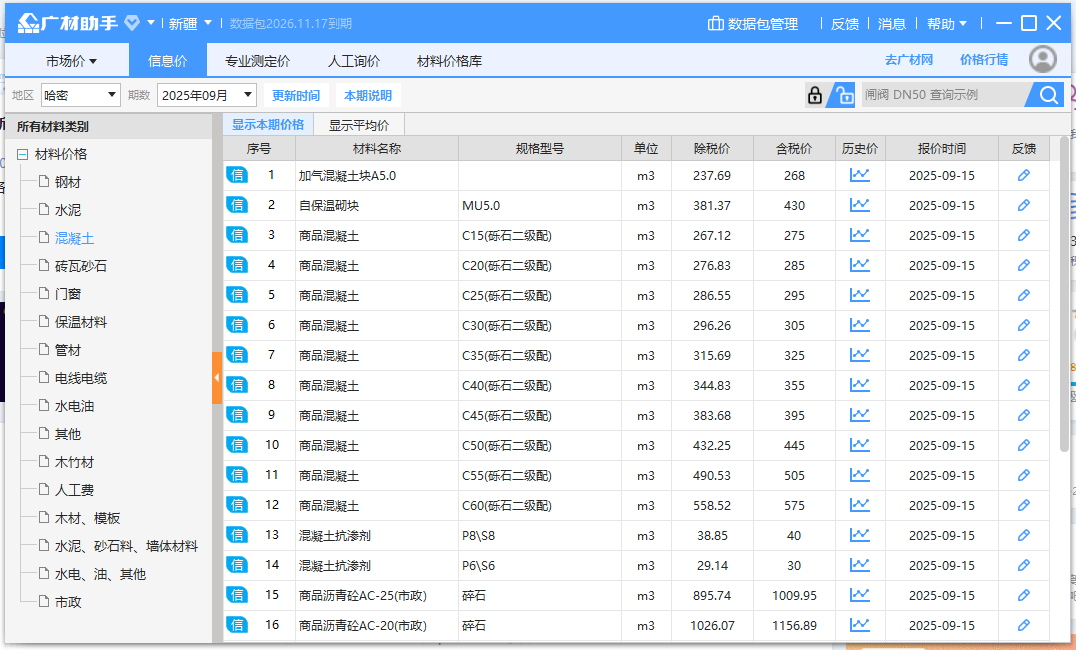 答疑：新疆哈密地区C40混凝土混凝土多少钱一方？