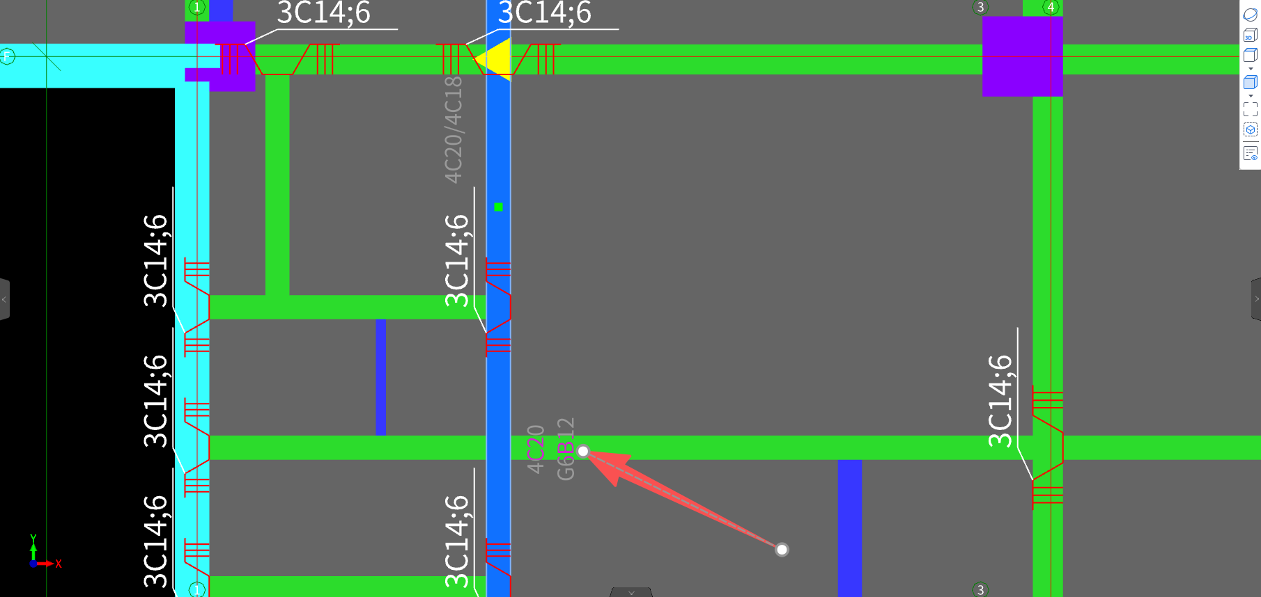 答疑：怎么将梁构造钢筋的二级钢批量转换为三级钢