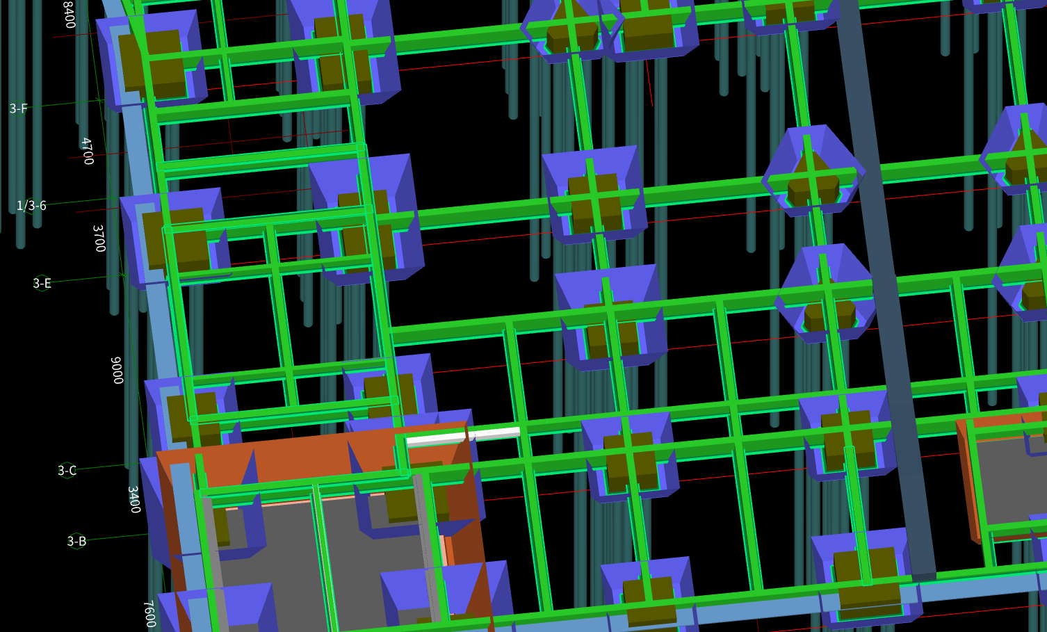 答疑：像这样的基础联系梁需要设置垫层和挖沟槽吗
