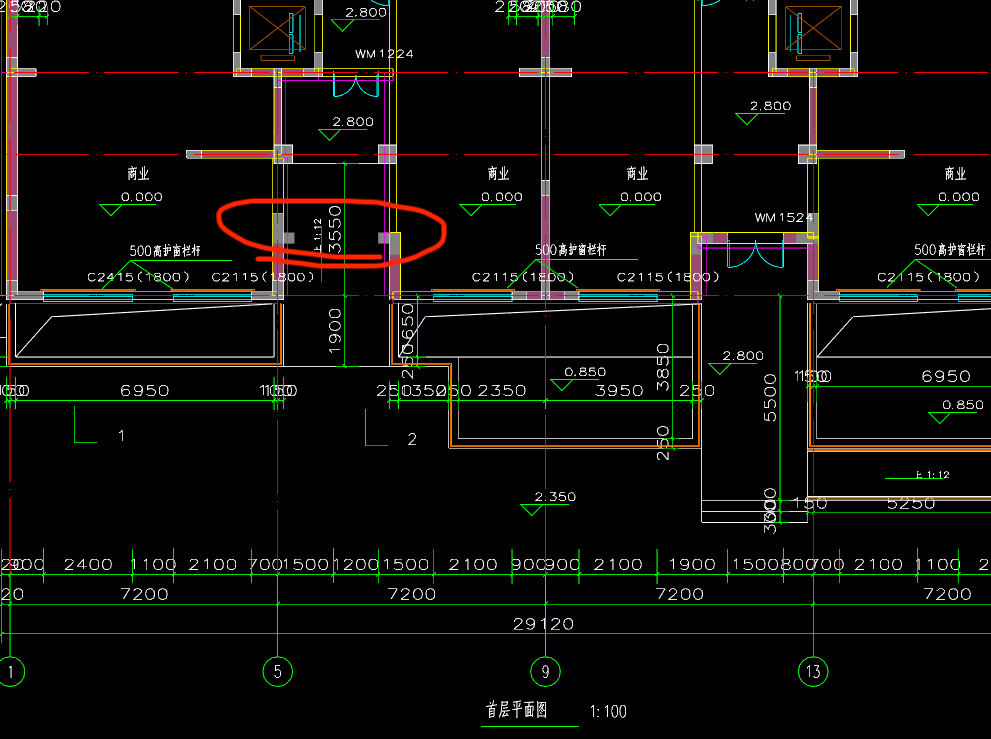答疑：建筑图这里没有墙结构图有墙怎么办按什么画