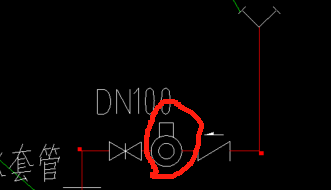答疑：消防水泵接合器管道上的这个图例是什么呢？