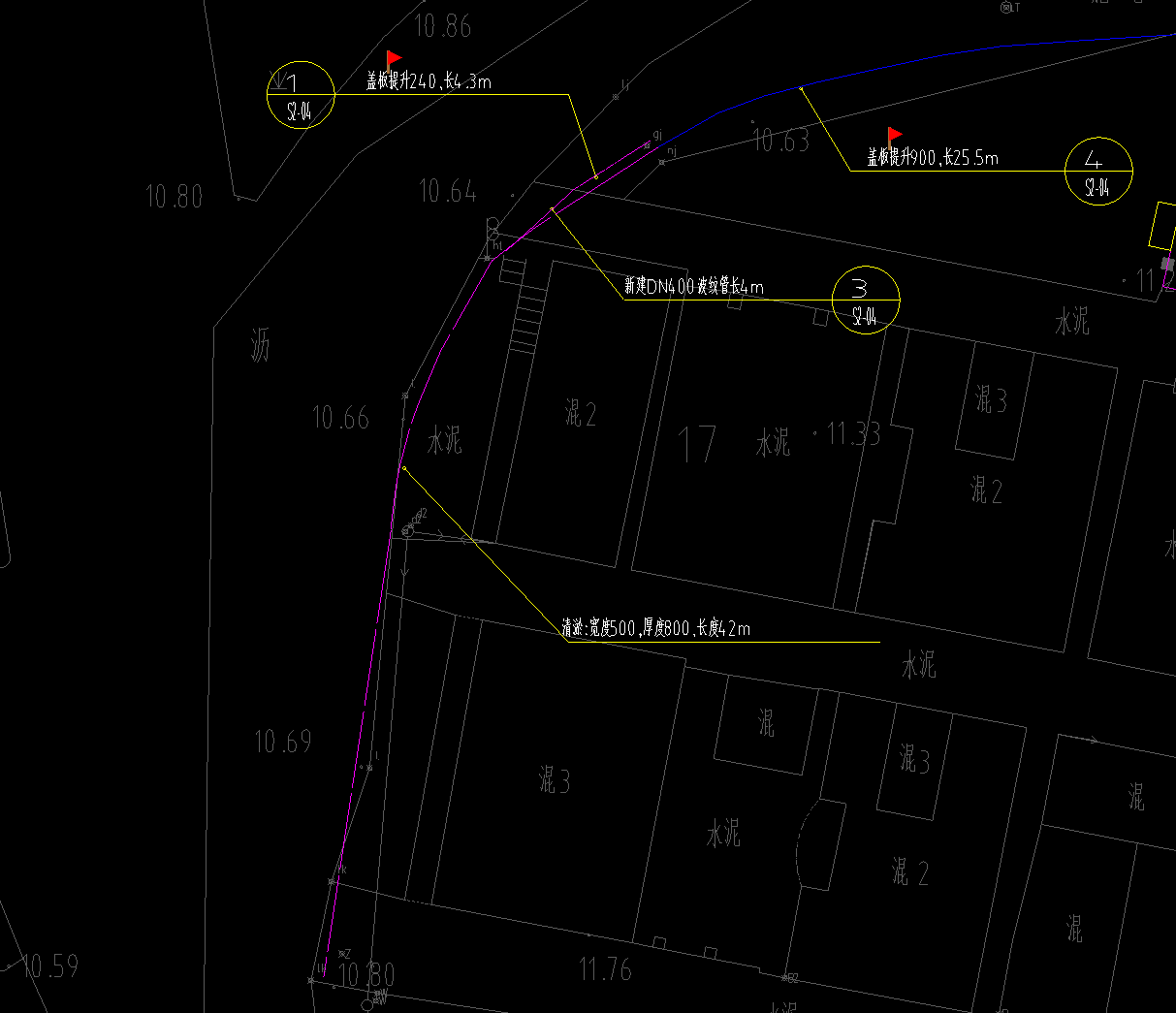答疑：请问一下像这种盖板提升该套什么子目？